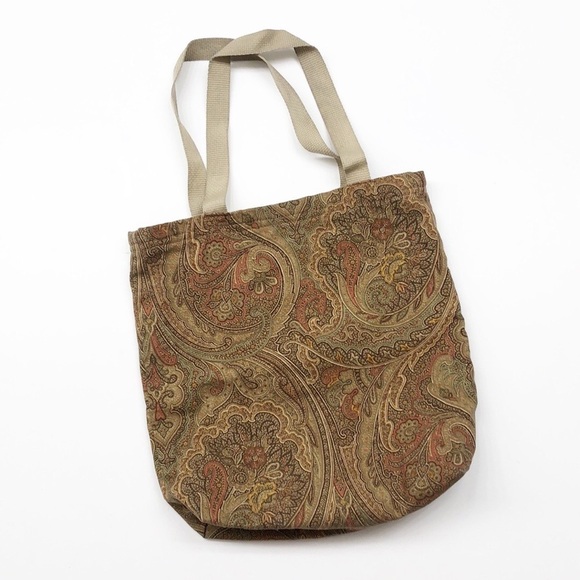 Paisley print tote bag - Picture 1 of 5